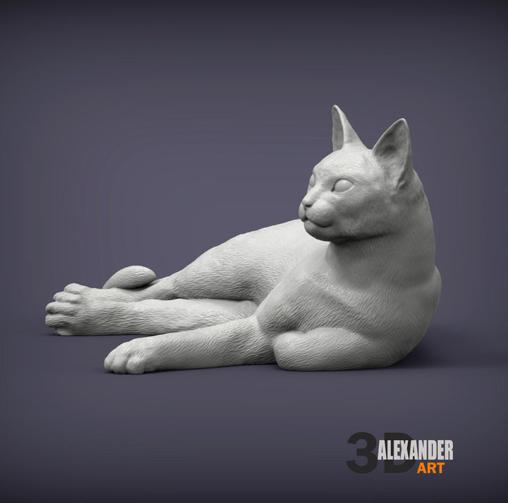 Abyssinian Cat Sculpture