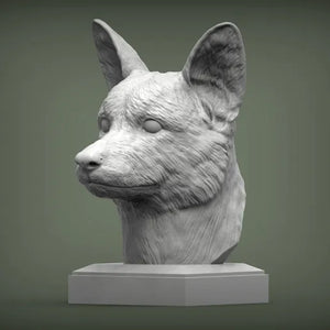 Cardigan Welsh Corgi Bust