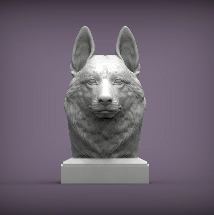 Czechoslovakian Wolfdog Bust
