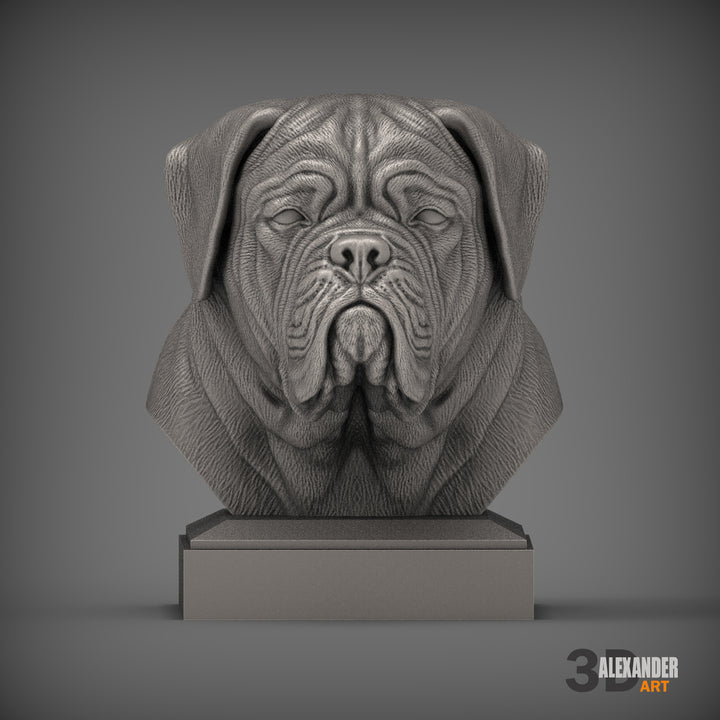 Dogue de Bordeaux Bust