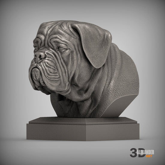 Dogue de Bordeaux Bust