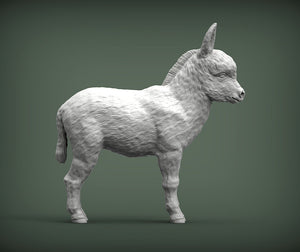 Baby Donkey Sculpture (Standing)
