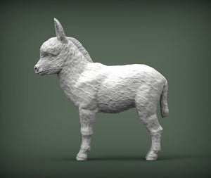 Baby Donkey Sculpture (Standing)