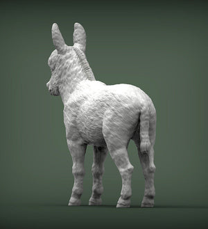 Baby Donkey Sculpture (Standing)