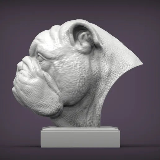 English Bulldog Bust