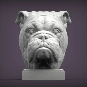 English Bulldog Bust