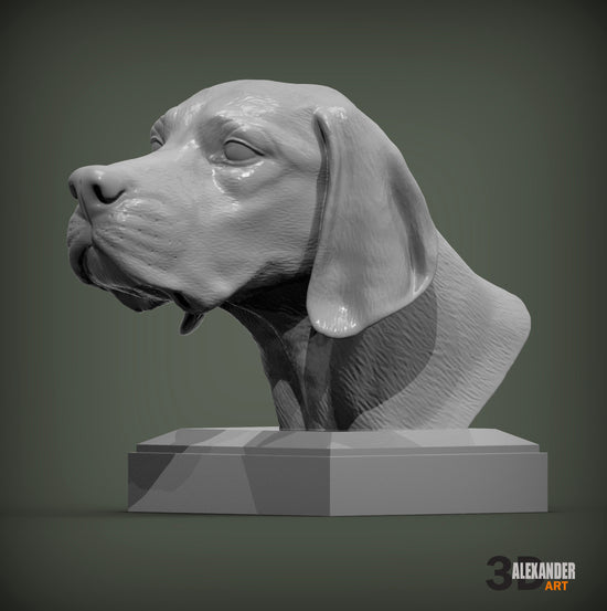 English Pointer Bust
