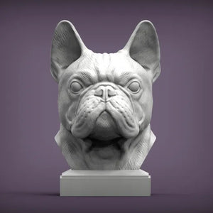 French Bulldog Bust