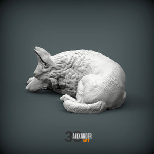 German Shepherd Sculpture (Sleeping)