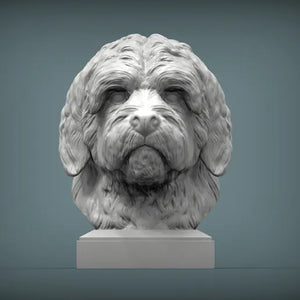 Goldendoodle Bust