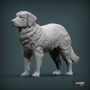 Kuvasz Sculpture (Standing)
