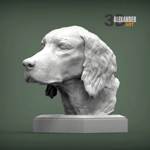 Irish Setter Bust
