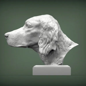 Irish Setter Bust