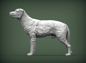 Irish Wolfhound Sculpture (Standing)