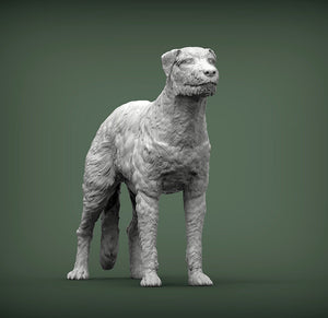 Irish Wolfhound Sculpture (Standing)
