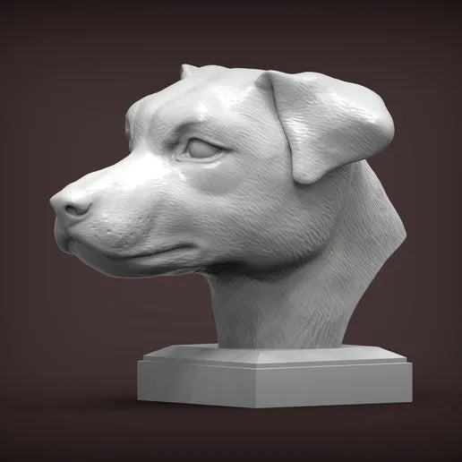Jack Russell Terrier Bust