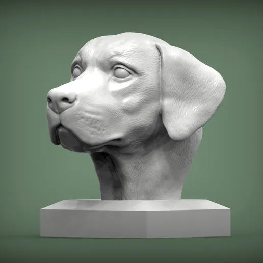 Labrador Retriever Bust