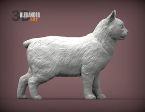 Manx Cat Sculpture