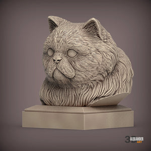 Persian Cat Bust