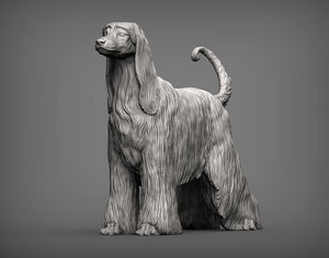 Afghan Hound Sculpture (Standing)
