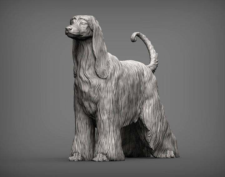 Afghan Hound Sculpture (Standing)