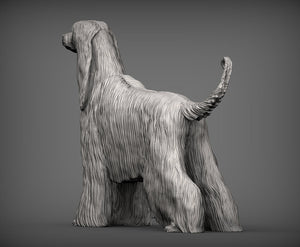 Afghan Hound Sculpture (Standing)