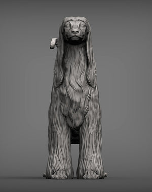 Afghan Hound Sculpture (Standing)