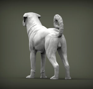 Anatolian Shepherd Sculpture (Standing)