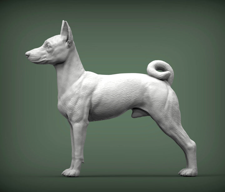 Basenji Sculpture (Standing)