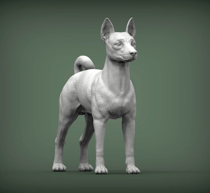 Basenji Sculpture (Standing)