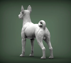 Basenji Sculpture (Standing)