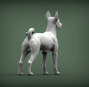 Basenji Sculpture (Standing)