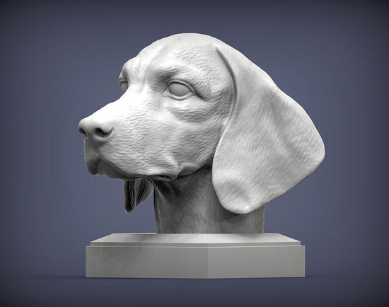 Beagle Bust