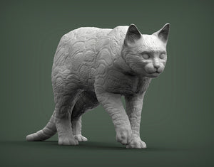 Bengal Cat Sculpture (Standing)