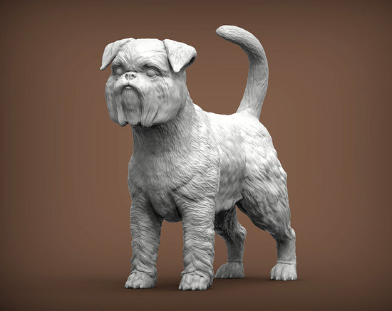 Brussels Griffon Sculpture (Standing)