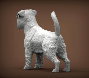 Brussels Griffon Sculpture (Standing)