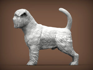 Brussels Griffon Sculpture (Standing)