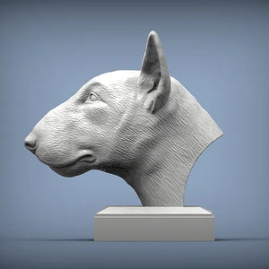 Bull Terrier Bust