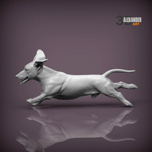 Dachshund Sculpture (Running)