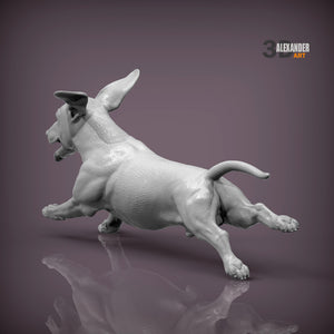 Dachshund Sculpture (Running)