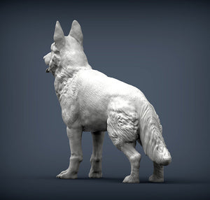 German Shepherd Sculpture (Standing)