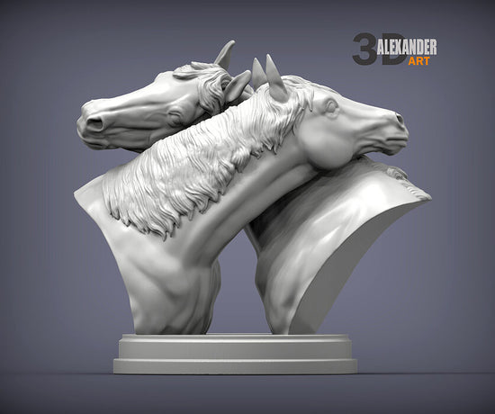 Horses in Love Bust