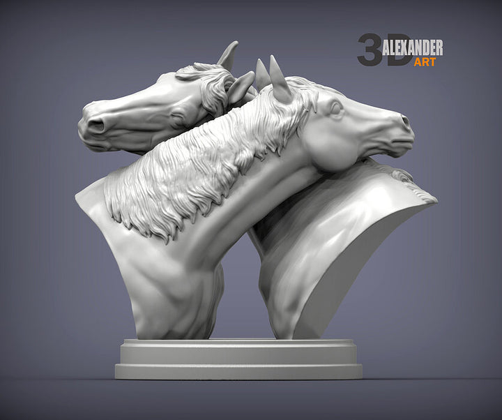Horses in Love Bust