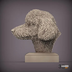 Poodle Bust