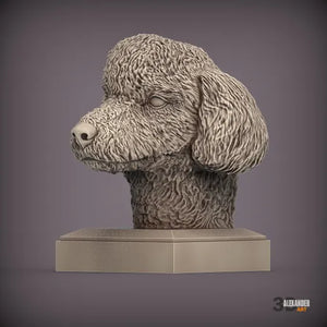 Poodle Bust