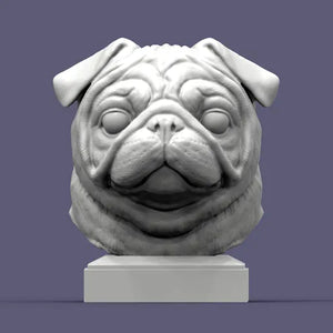 Pug Bust