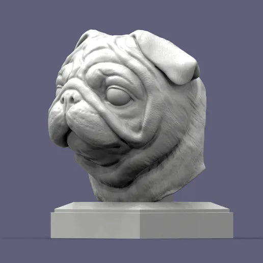 Pug Bust