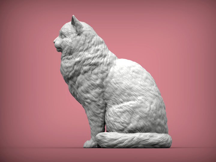 Ragdoll Cat Sculpture