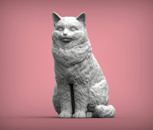 Ragdoll Cat Sculpture