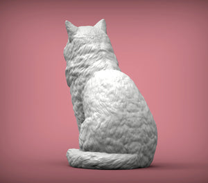 Ragdoll Cat Sculpture